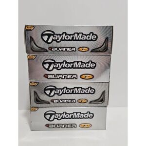 TaylorMade Burner W LDP Golf Balls 4 Packs 12 Balls Total New Open Box